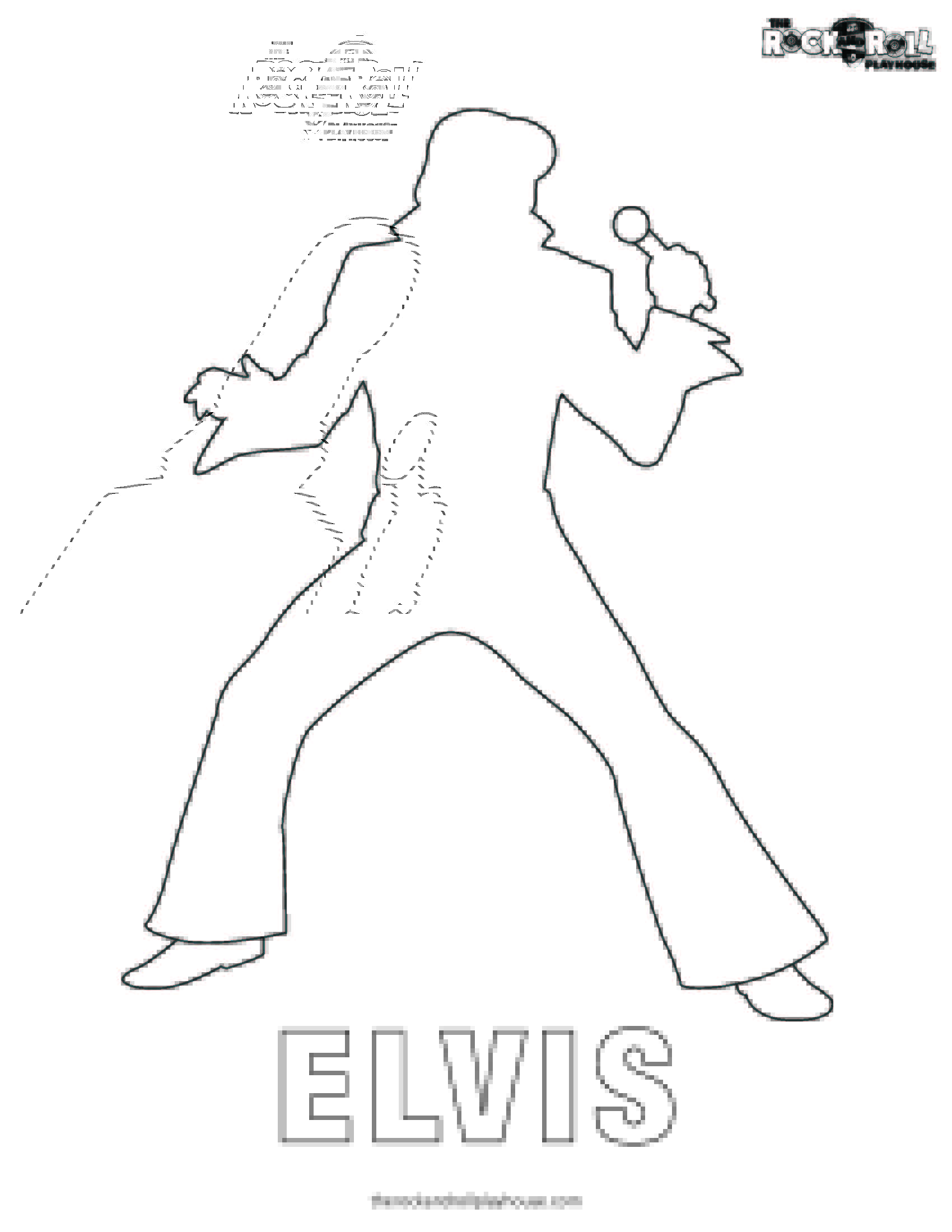 Elvis Coloring